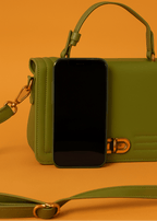 60023 Box-Style Structured Handbag – Sleek, Modern & Multi-Way Wear