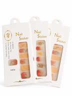 Elegant Designer UV Nail Wrap Stickers