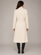Elegant Double Breasted Longline Winter Coat