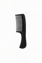 Black Mini Comb with Handle 1pc – Stylish & Functional Hair Care