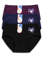 Ribbed Brief Panty 2pcs