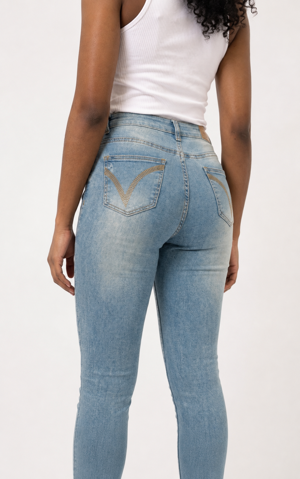 High-Waist Skinny Jeans DYQ-301