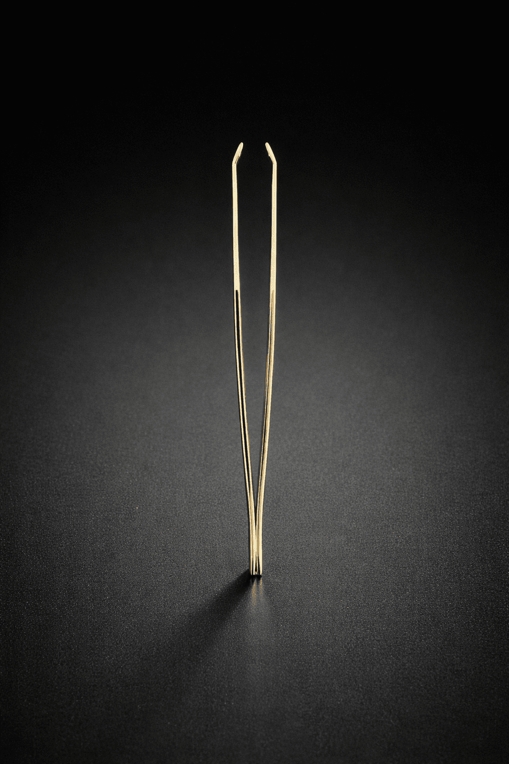 Stainless Steel Straight Eyebrow Tweezers 1pc – Precision Hair Removal Tool