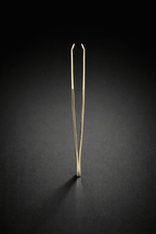 Stainless Steel Straight Eyebrow Tweezers 1pc – Precision Hair Removal Tool