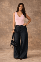 Sleeveless Ribbed Knitted Bodysuit