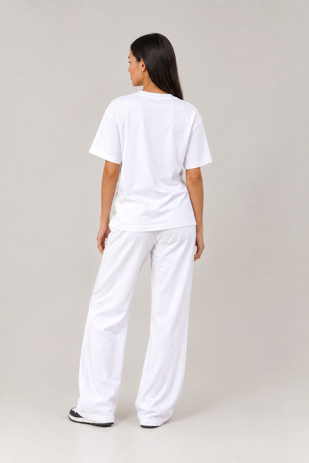Polished Straight-Leg Casual Set