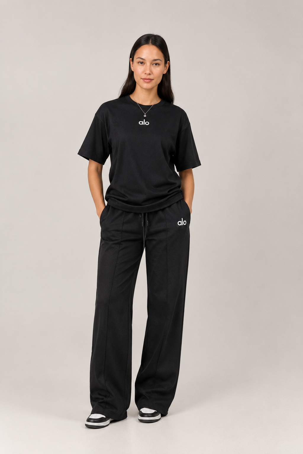 Polished Straight-Leg Casual Set