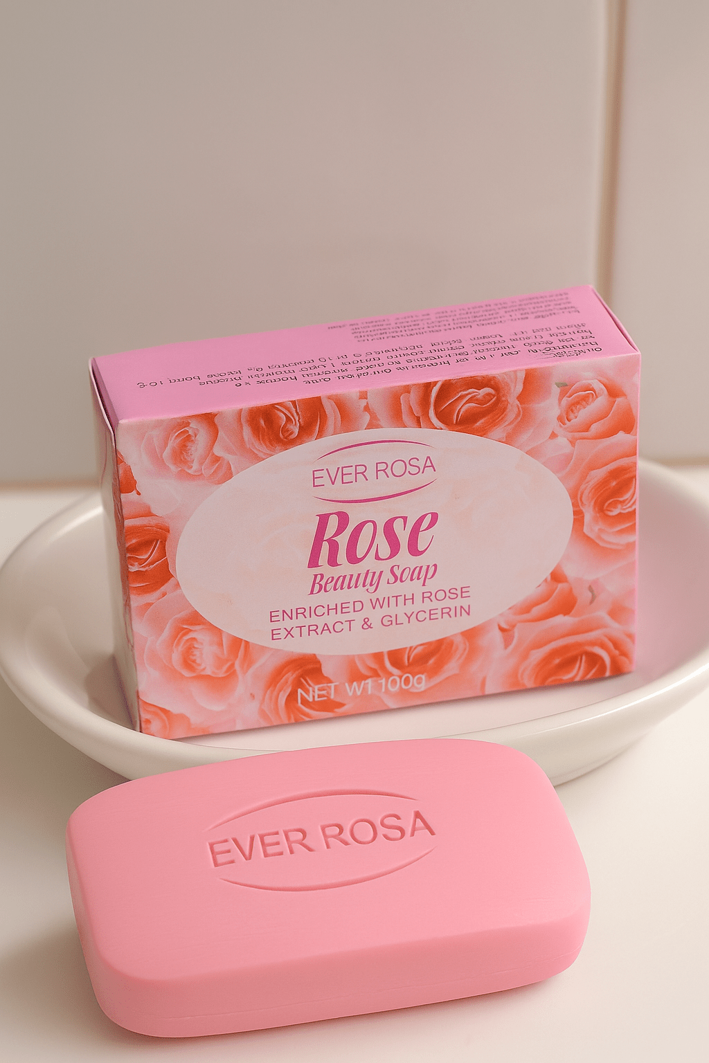 Ever Rosa Rose Beauty Soap – Natural Brightening & Nourishing Skincare