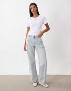 Plain Short Sleeve Crew T-shirt