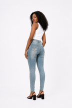 High-Waist Skinny Jeans DYQ-301