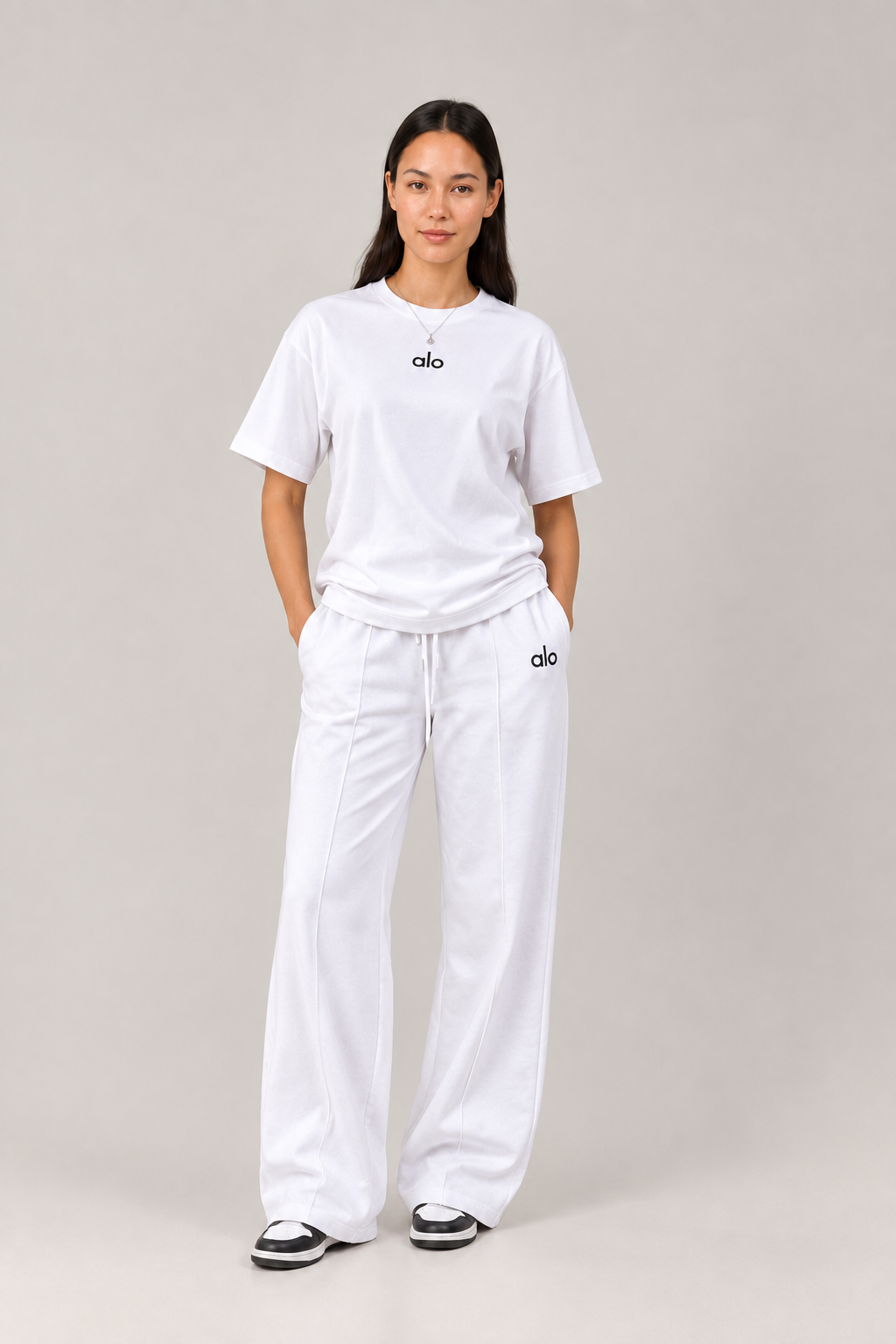 Polished Straight-Leg Casual Set