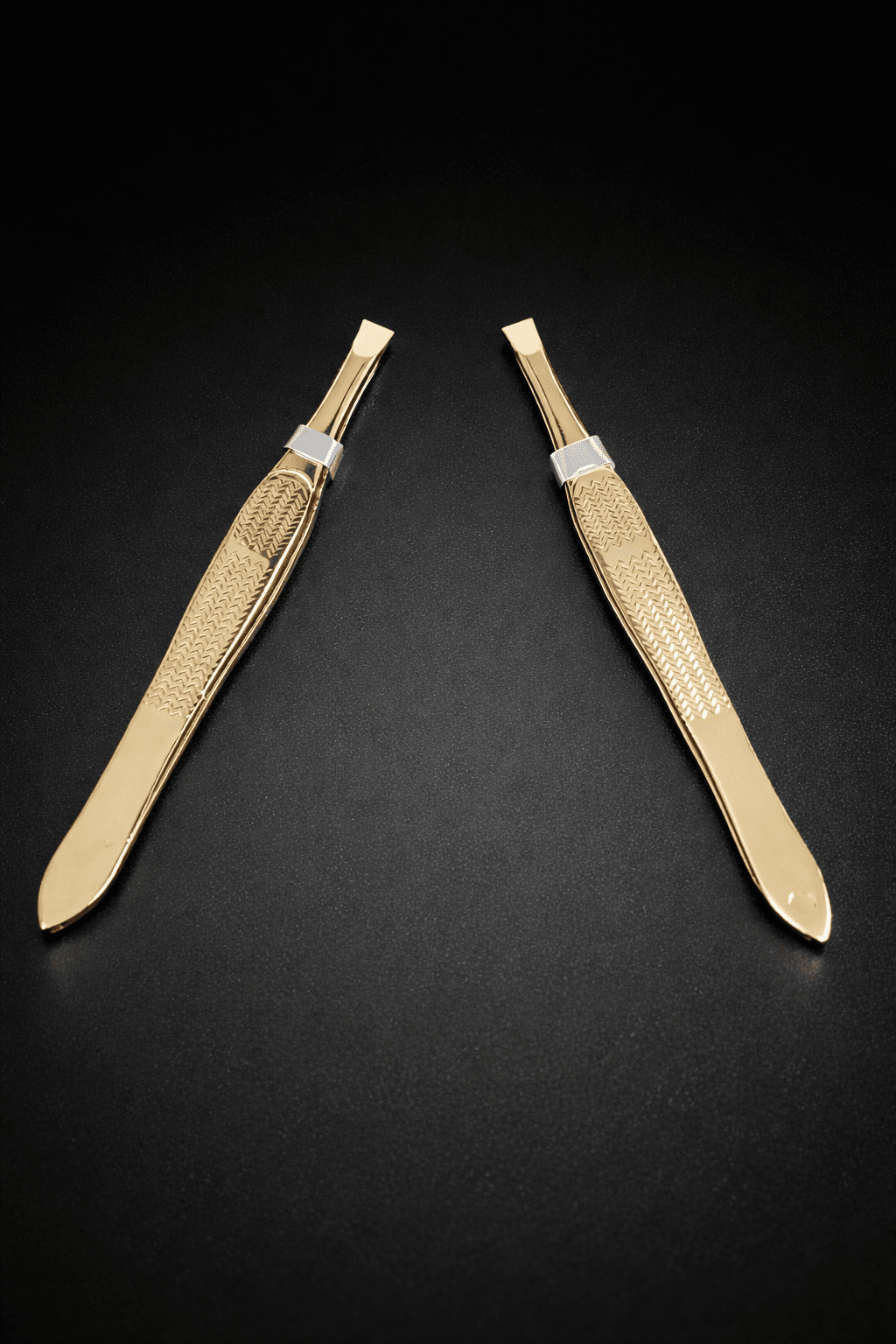 Stainless Steel Straight Eyebrow Tweezers 1pc – Precision Hair Removal Tool