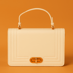 60023 Box-Style Structured Handbag – Sleek, Modern & Multi-Way Wear