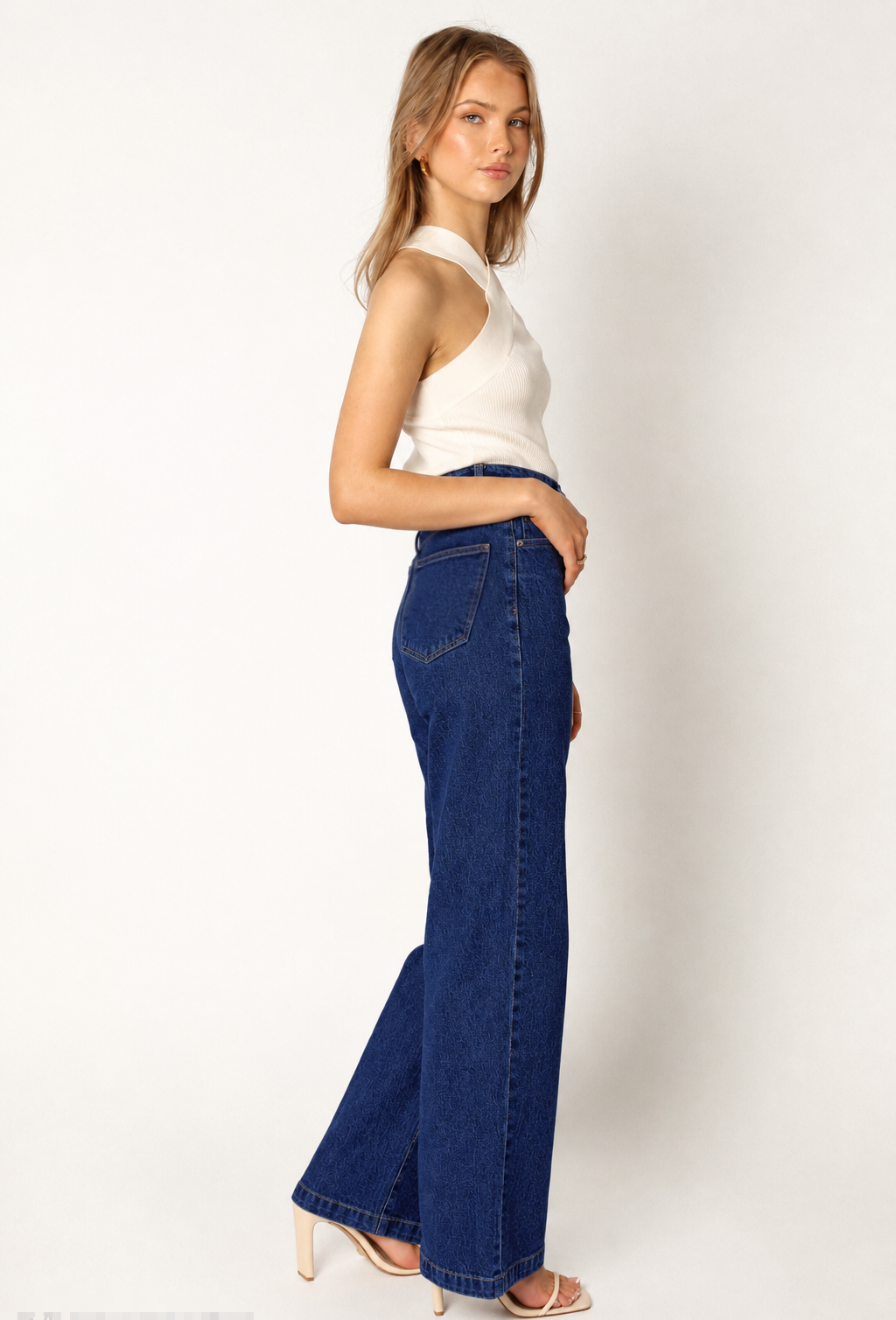 Deep Indigo High-Rise Skinny Jeans