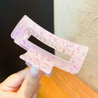 Ink Splatter Style Hair Grip 1pc