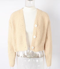 Loose Button Up Cardigan - XD21