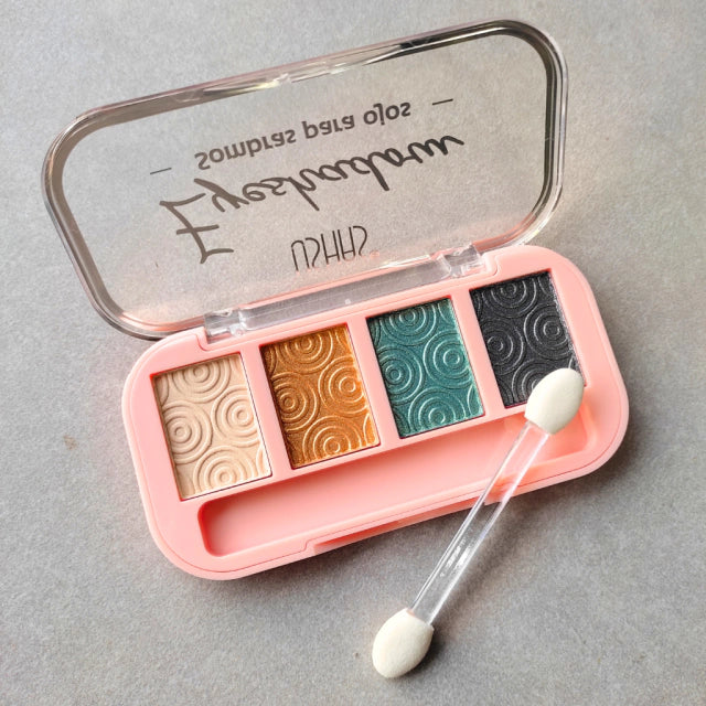 Ushas 4 Color Eyeshadow Palette - Lasting Eyeshadow