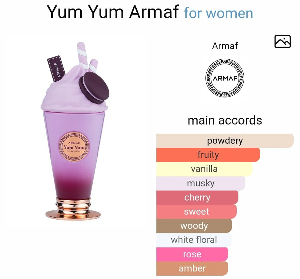 Armaf Delights Yum Yum Eau De Parfum 100ml