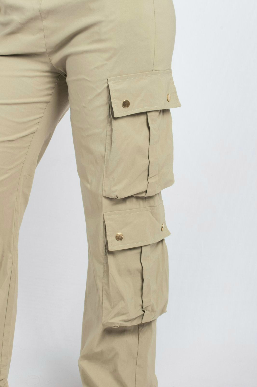 Trendy Multi-Pocket Cargo Pants for Women - W0806