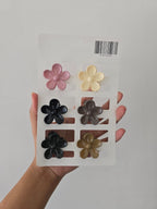 Flower Hair Grip Set