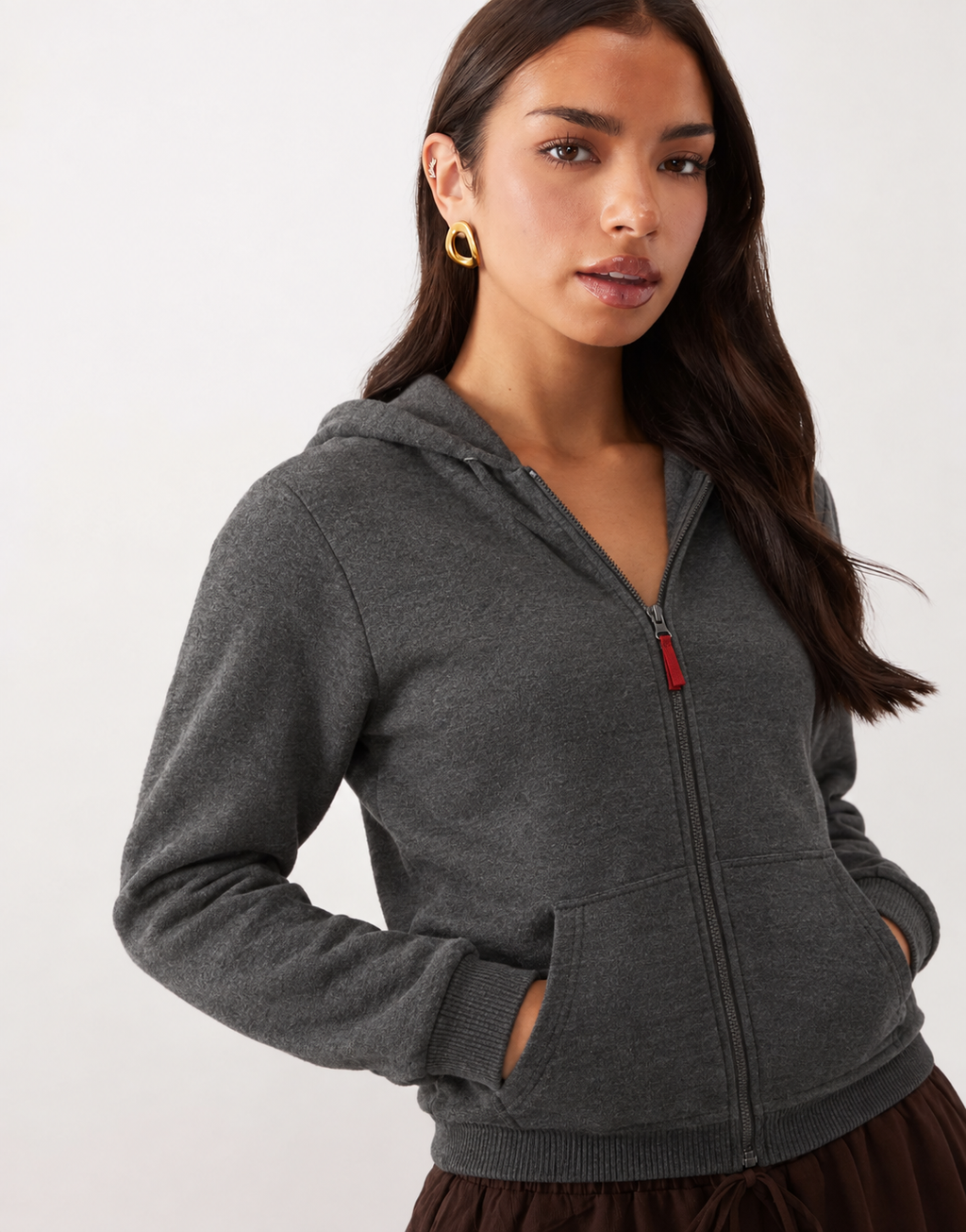 Cozy Casual Zip Up Hoodie