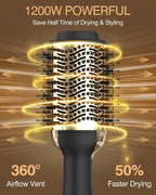 Keratin 3D Hot Air Brush 2000W