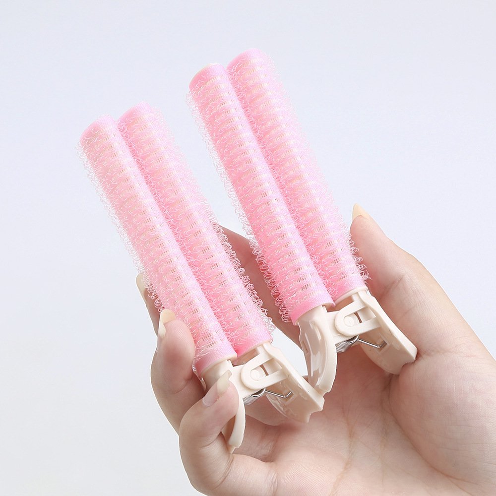 2Pcs Hair Root Clips Double Layer Hair Rollers Self Grip