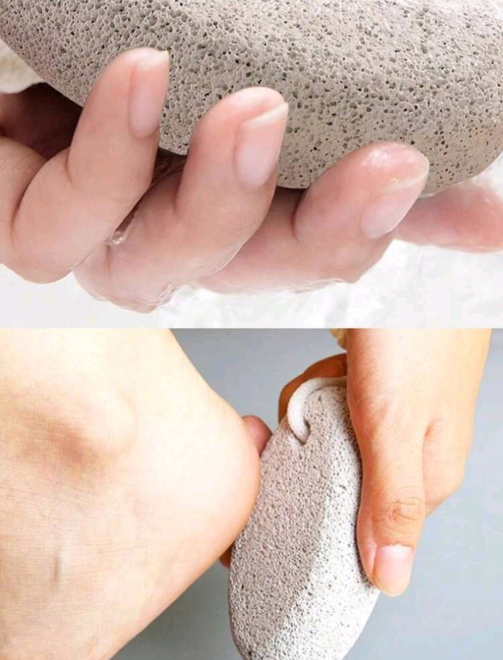 Natural Pumice Foot Stone With Rope – 1PC