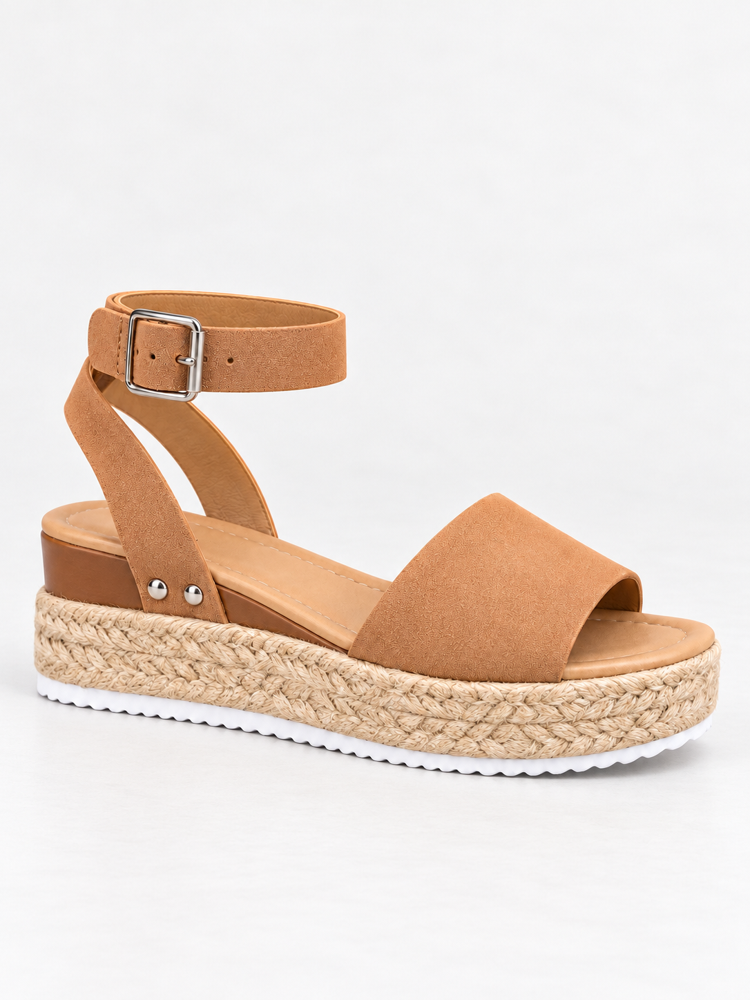 Braided Espadrille Platform Sandals