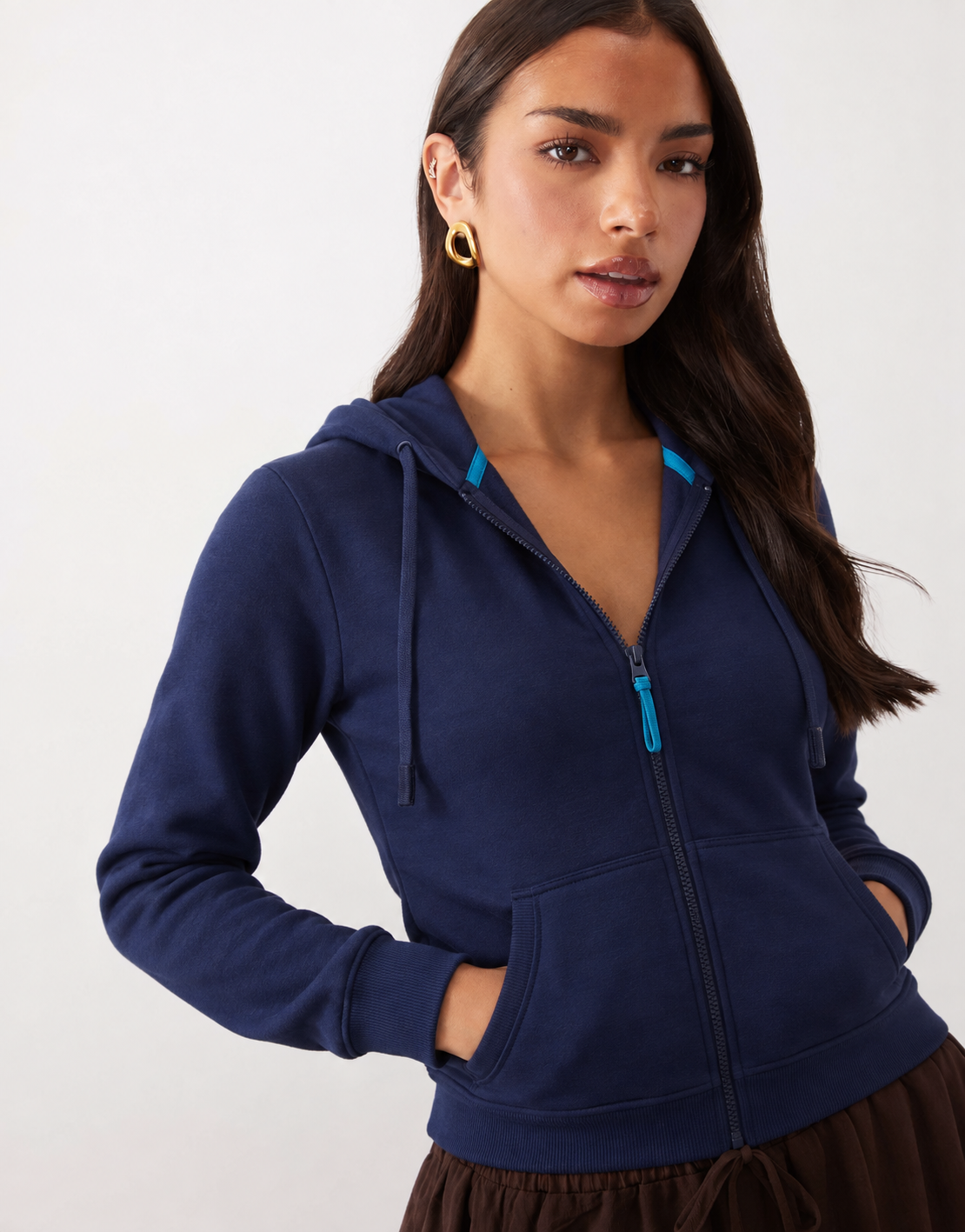 Cozy Casual Zip Up Hoodie