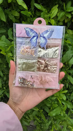 Multiple Nail Art Decorations – Glitter, Gems, Stickers & Foils Set