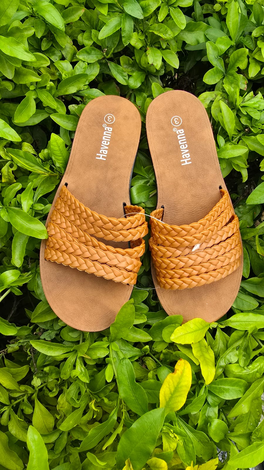 Triple-Strap Braided Slide Sandals – Casual Slip-On Flats