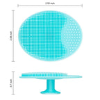 Silicone Face Scrubber Random Colour 2pcs