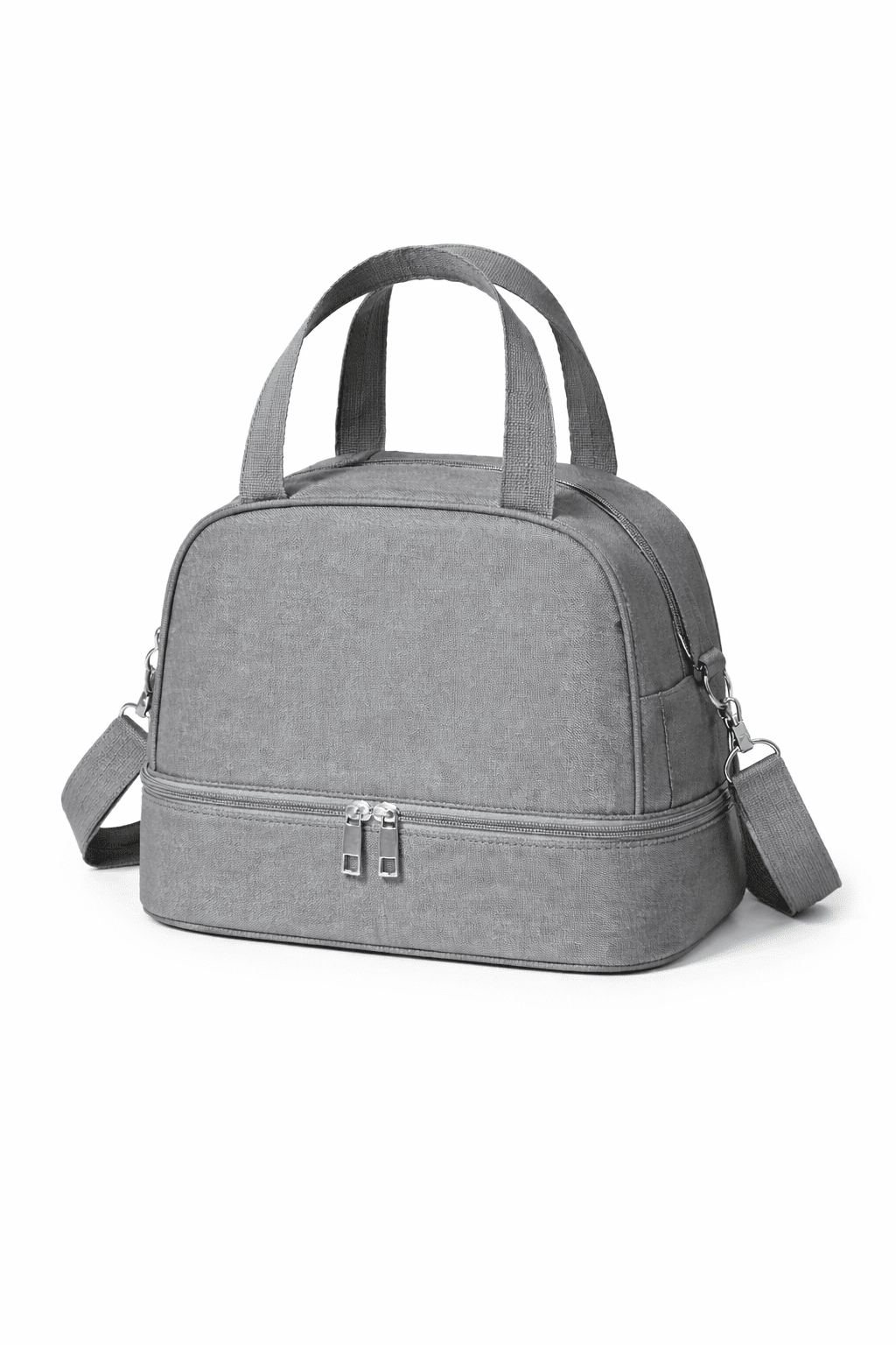 Double Compartment Insulated Lunch Bag – Multi-Pocket Cooler - LX32