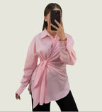 Effortless Style Tie-Waist Blouse – Chic, Comfortable & Flattering