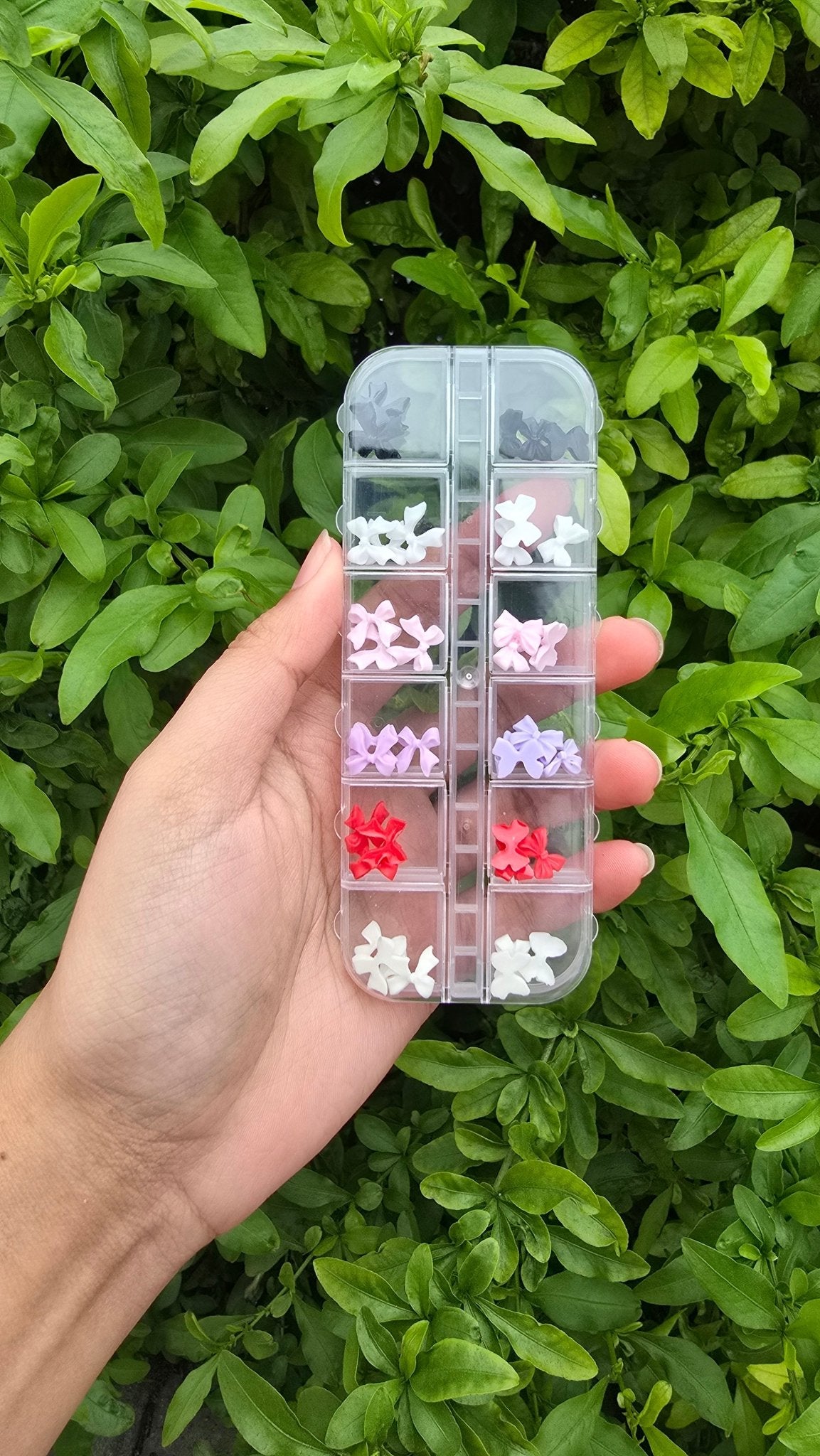 Colourful Bow Nail Art Set – 3D Bow Charms for Creative Nails