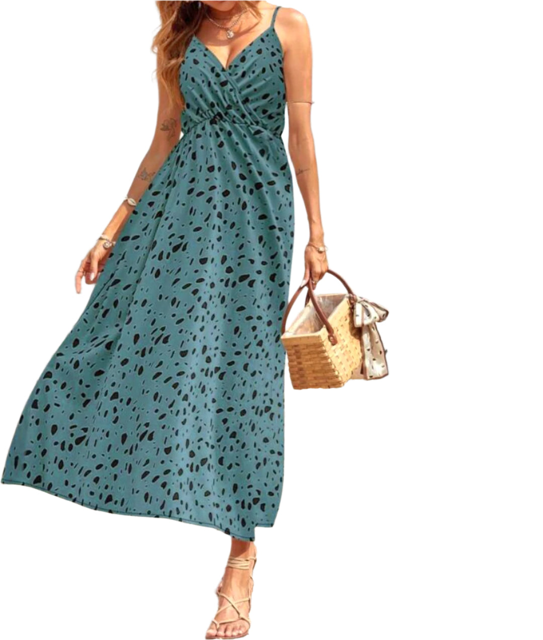 Flowy Spaghetti Strap Dress  Chic Style