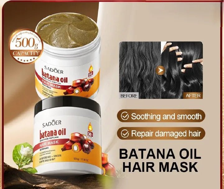 Batana Oil Haircare Repair Hair Mask 500g