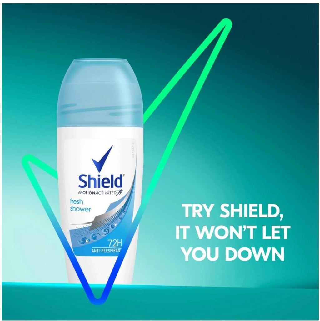 Shield Shower Fresh Anti-Perspirant Roll-On 50ml