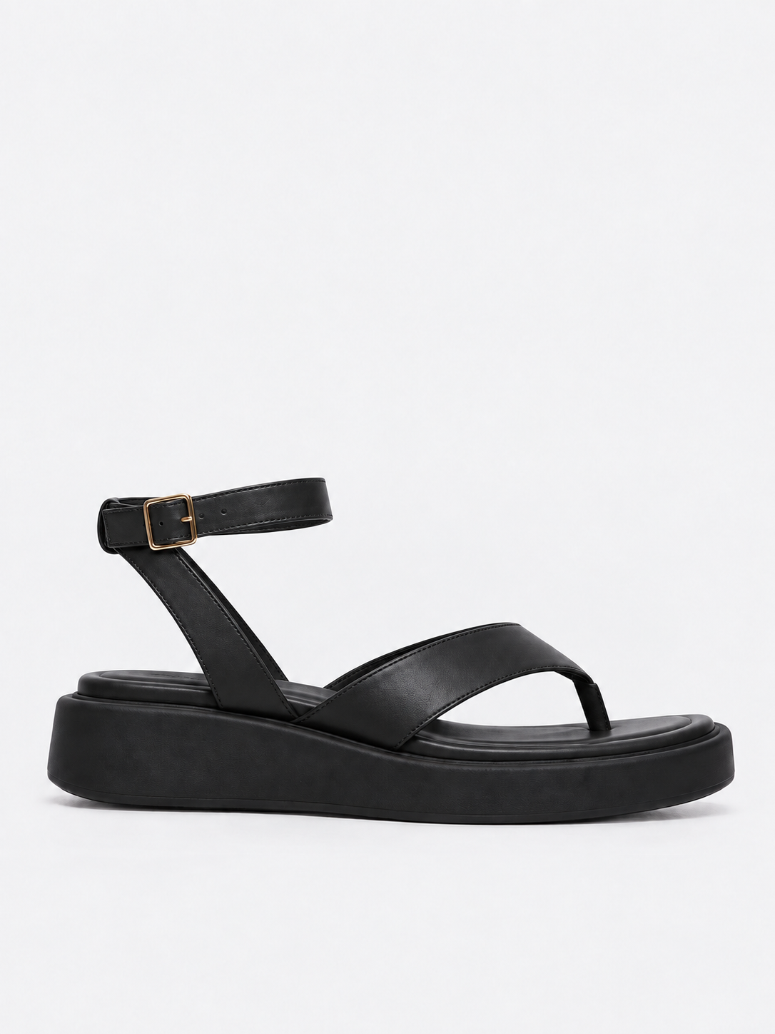 Solara Ankle-Strap Flatform Sandals