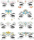 Face Gems Festival Stickers – Unique & Custom Stickers for Festivals and Parties