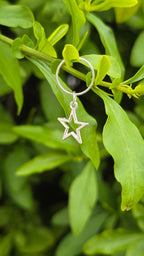 Star Ring Hair Accessories – Metallic Braid & Loc Charms