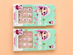 Cutesy Multicolour Designed Kids' Press On Nails