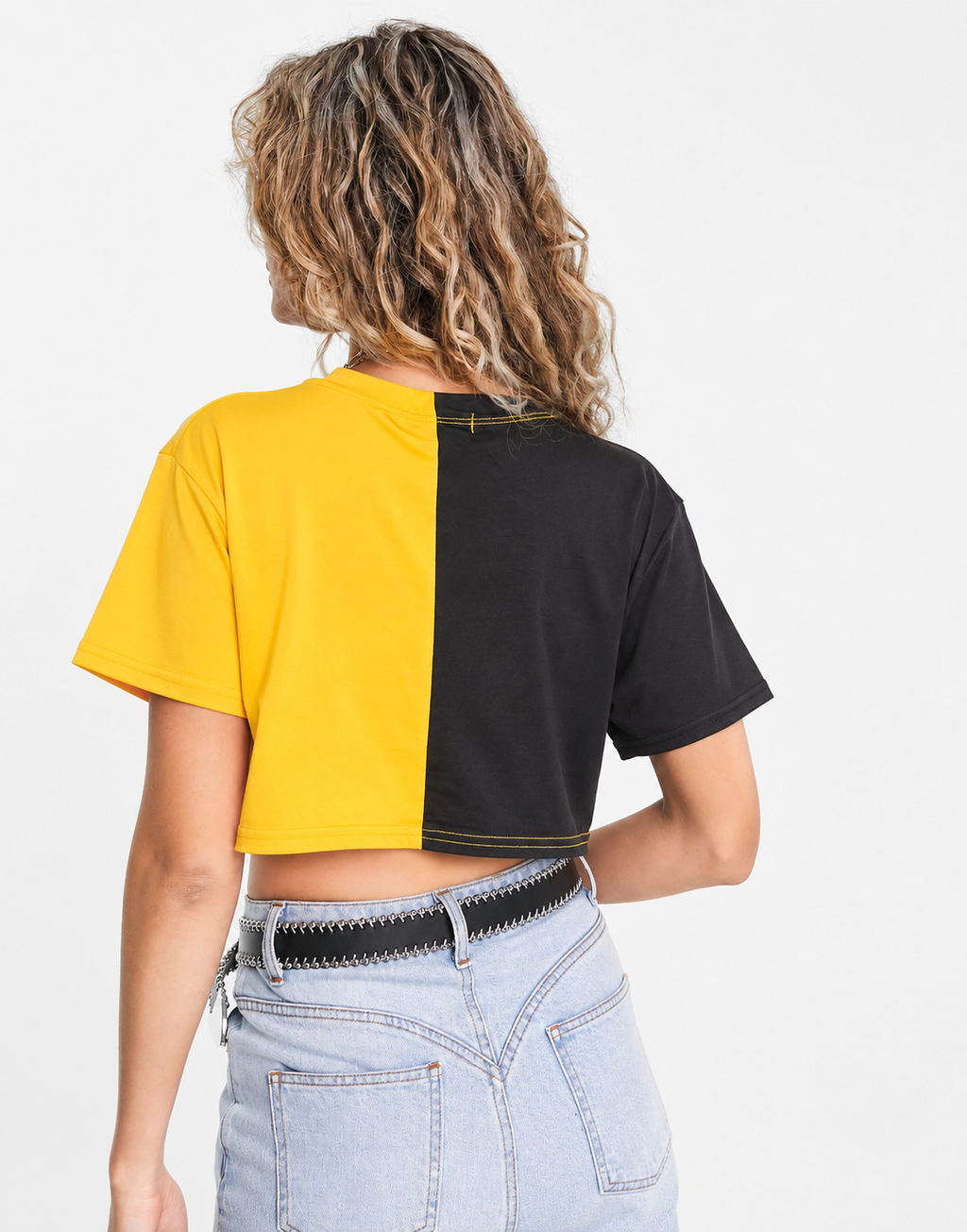 Eclipse Graphic Print Cropped T-Shirt