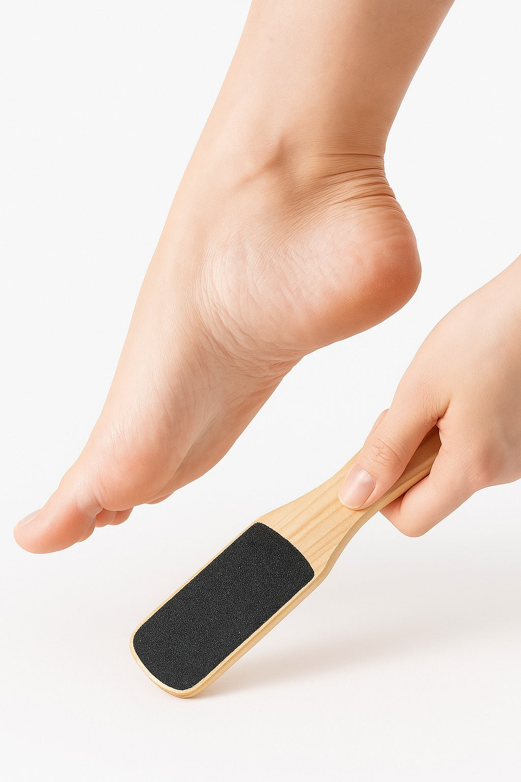 Double-Sided Wooden Foot File – 1PC