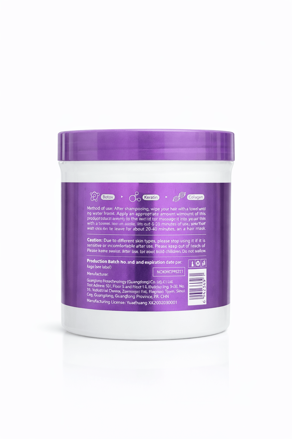 KORMESIC Botox Keratin Treatment Cream 500g