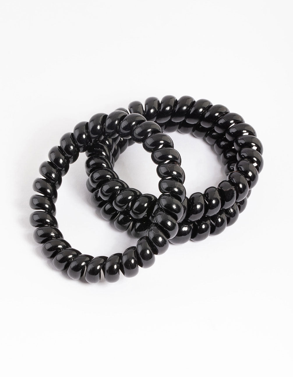 Elastic Spiral 3pc Hair Tie