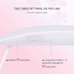 6W LED UV Portable Nail Dryer Curing Lamp Light for Gel Based Polish
