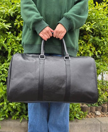 Gym PU Leather Bag – Durable & Stylish Sports Carryall