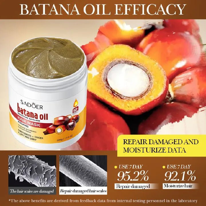 Batana Oil Haircare Repair Hair Mask 500g